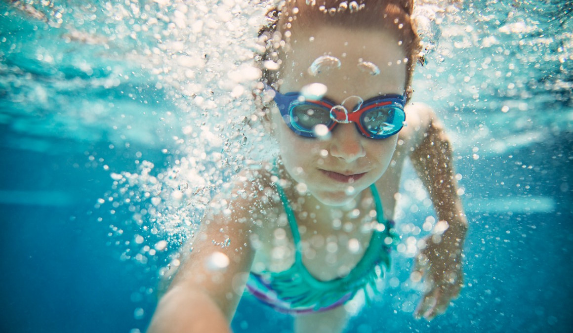 Los ejercicios de natación más adecuados para niños