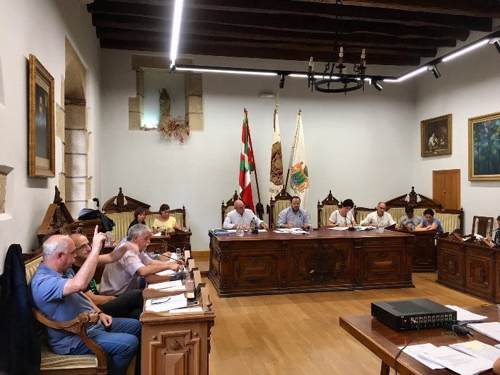 El pleno ordinario de junio aprobó subvenciones a Psilocybe Elkartea y a la Cruz Roja
