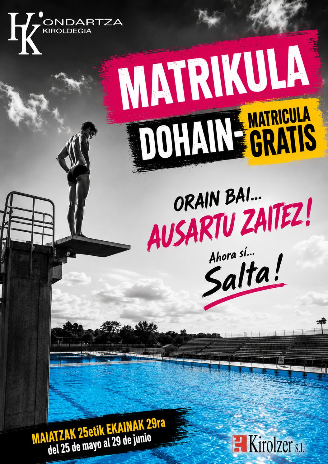 MATRICULA GRATIS