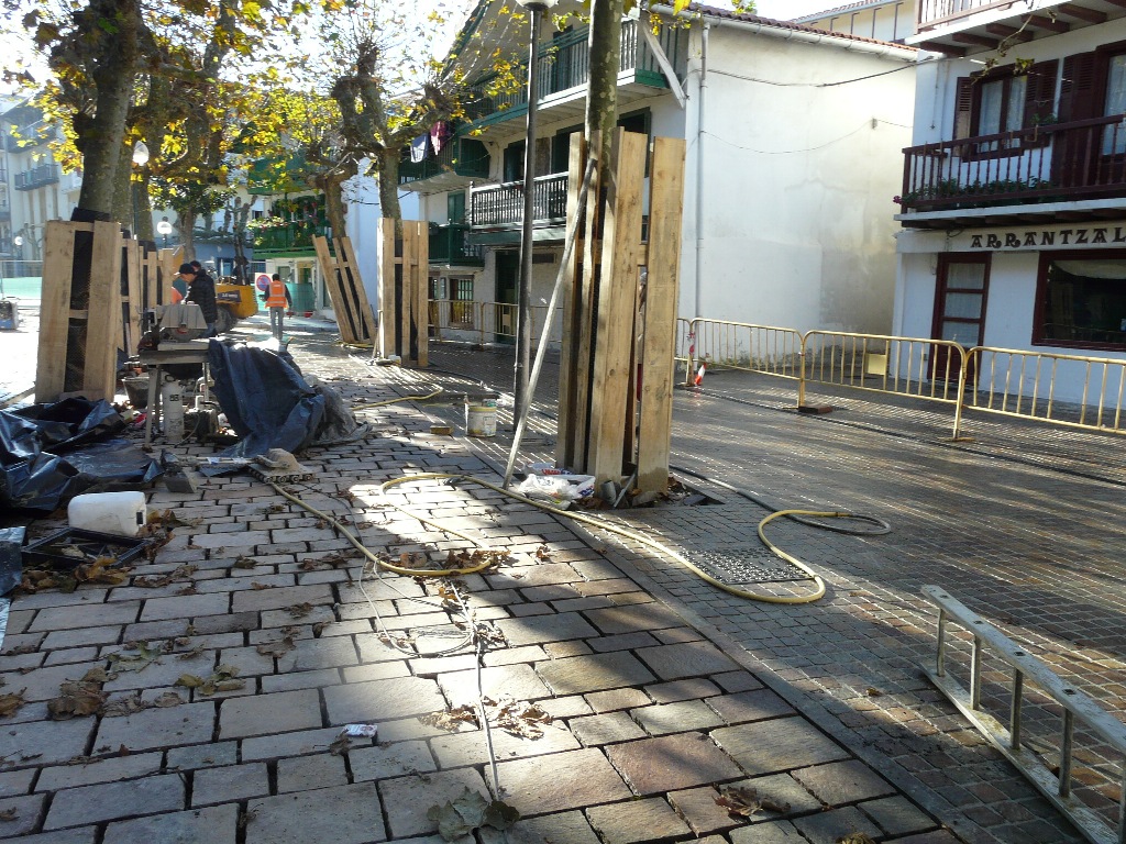 La primera fase de la reurbanización de la Calle San Pedro finalizará el 20 de diciembre